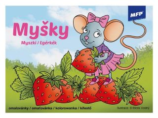Obrázek z Omalovánky A5 Myšky 